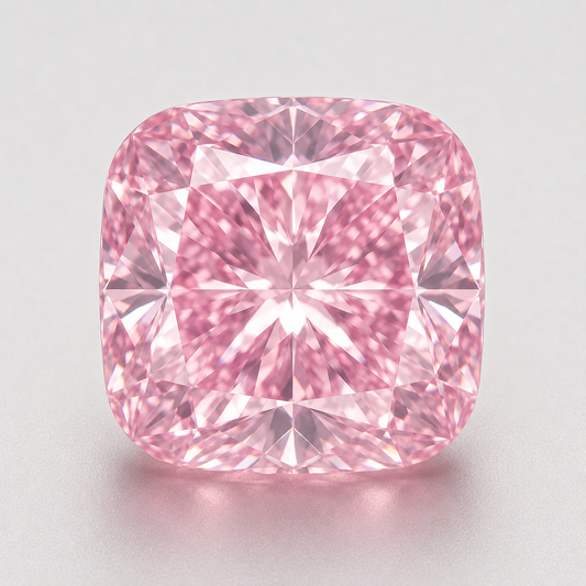 Cushion Cut Pink Lab Diamond