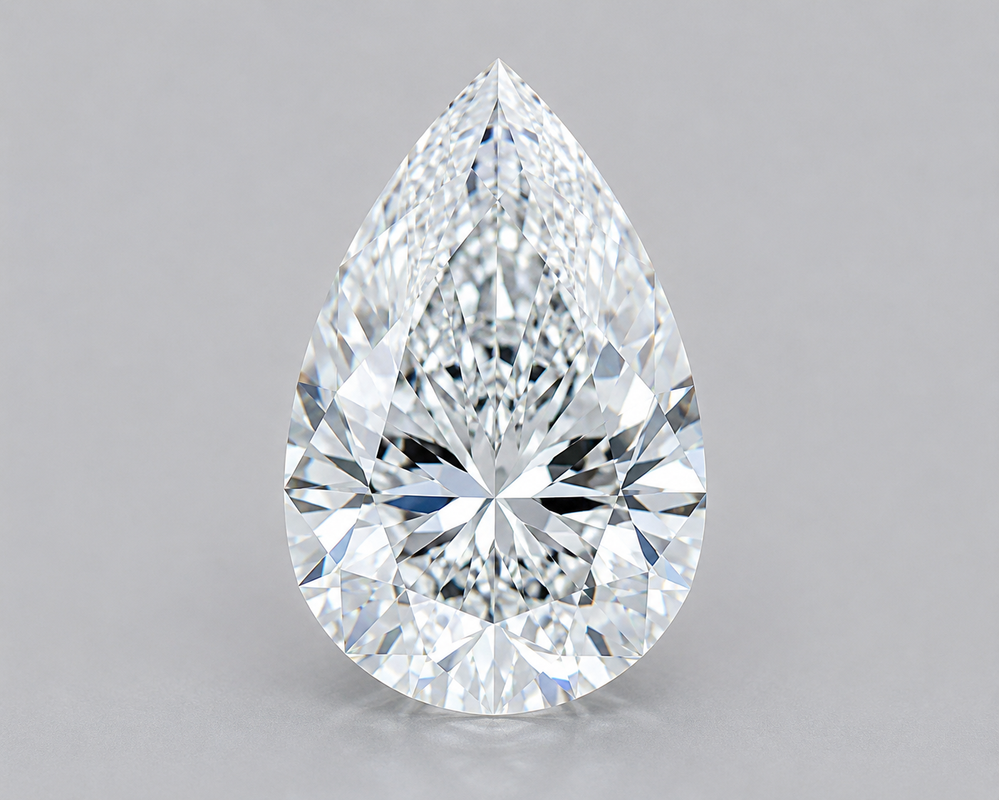 Pear Cut Lab Diamond