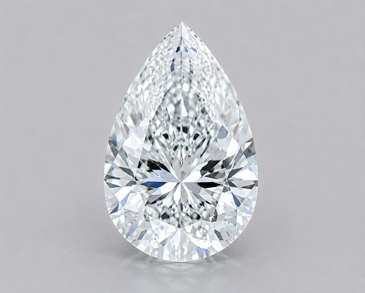 Pear Cut Lab Diamond