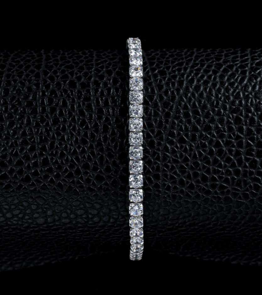 S925 Sterling Silver Cubic Zirconia Classic Tennis Bracelet